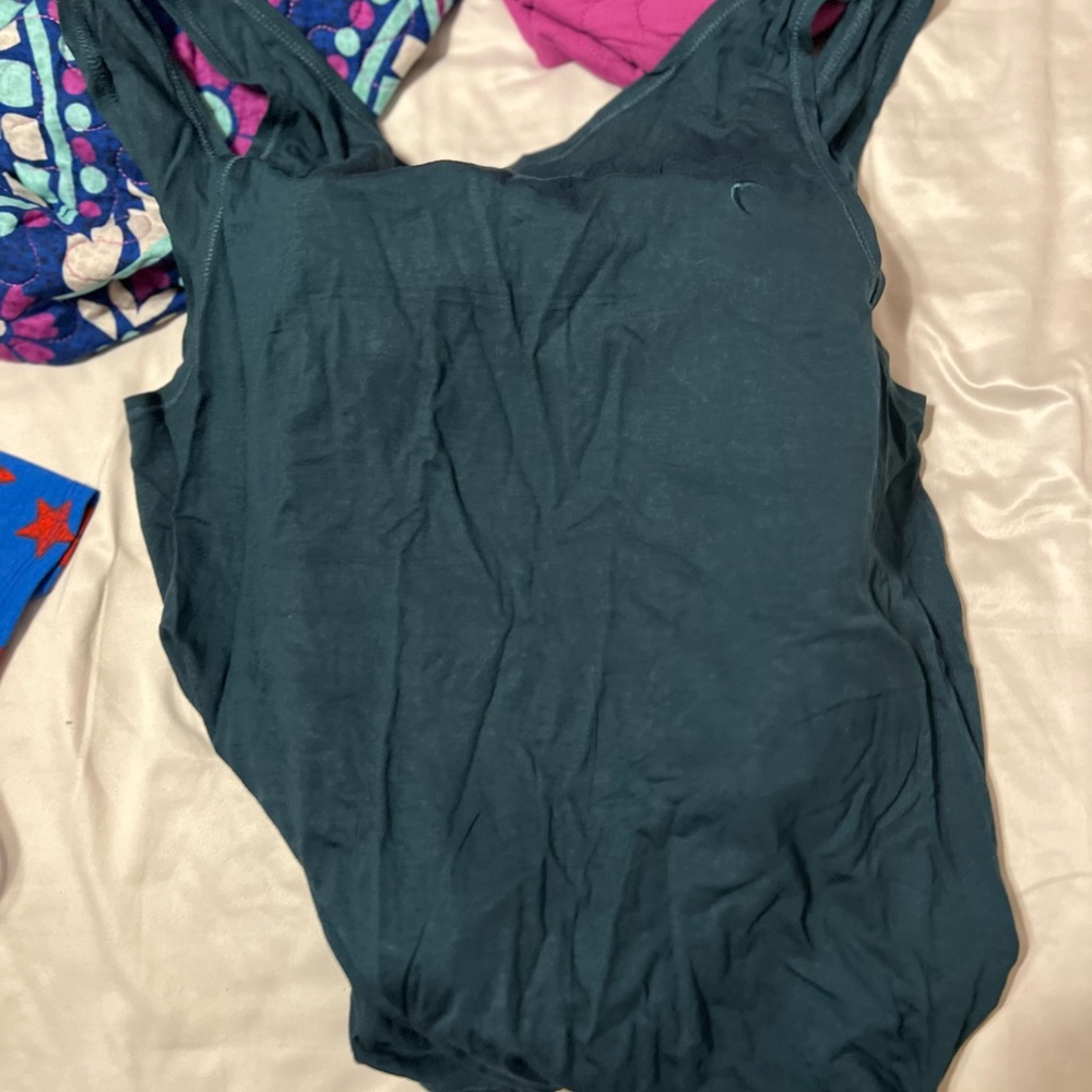 Teal Sleeveless shirt